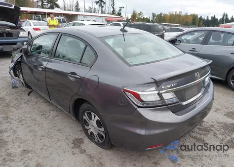 2015 Honda Civic Hybrid from USA, damaged, VIN 19XFB4F20FE201174